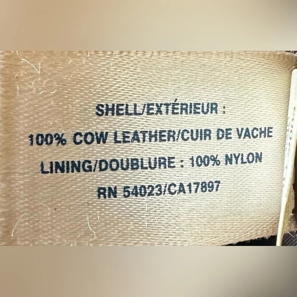 Old Navy Leather Brown Fringe Wristlet - Picture 5 of 5